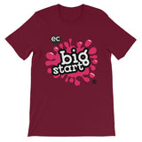 Big Start Colour Design Unisex Short Sleeve T-Shirt