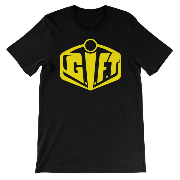 GIFT Design Yellow Unisex Short Sleeve T-Shirt