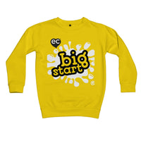 Big Start White Design Kids Sweatshirt