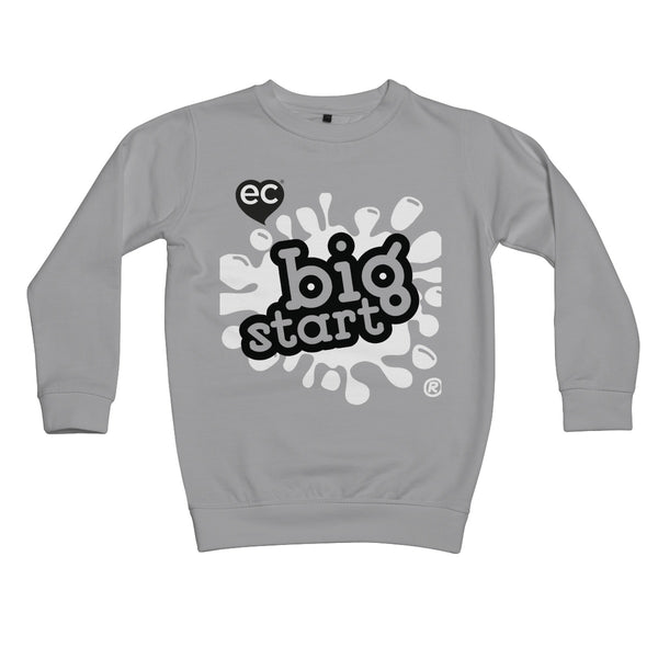 Big Start White Design Kids Sweatshirt