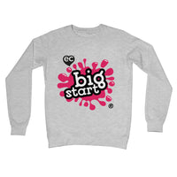 Big Start Colour Design Unisex Crew Neck Sweatshirt